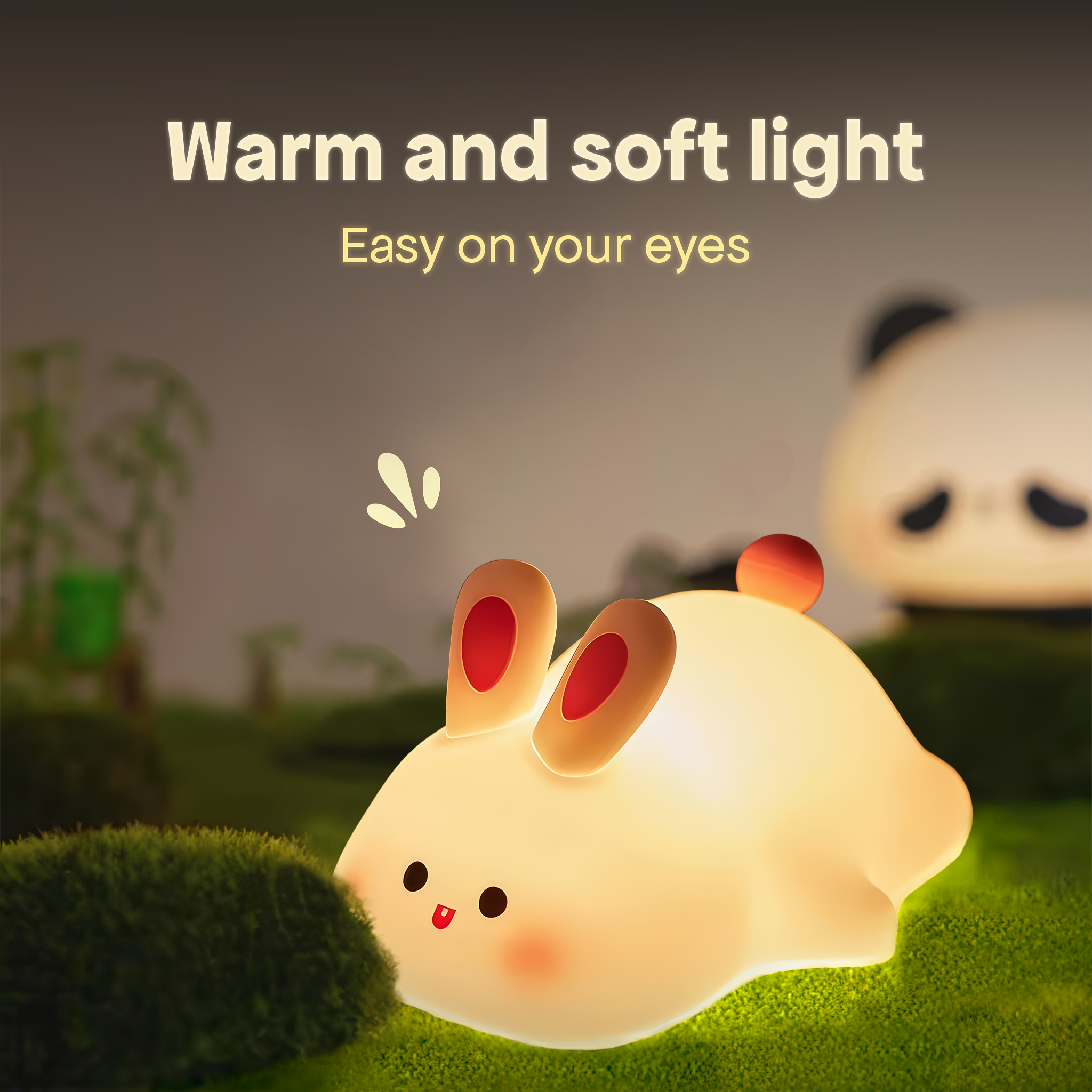 Big Face Rabbit Night Light 